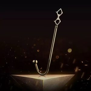 Noir Metal Anal Hook