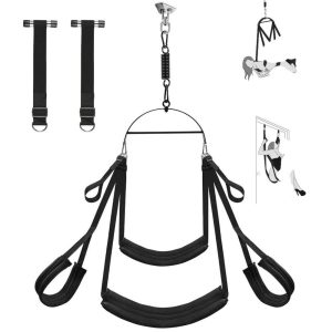 Noir Aero Ceiling Suspension Swing Set
