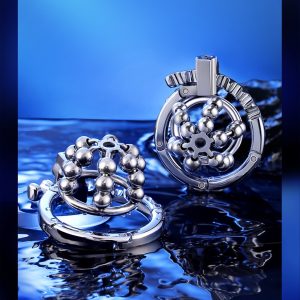 Sterling Orbit Chastity Cage