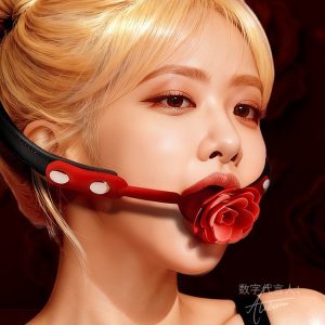Velvet Rose Silhouette
