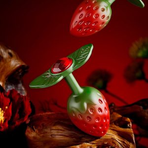 Strawberry Jewel Anal Plug