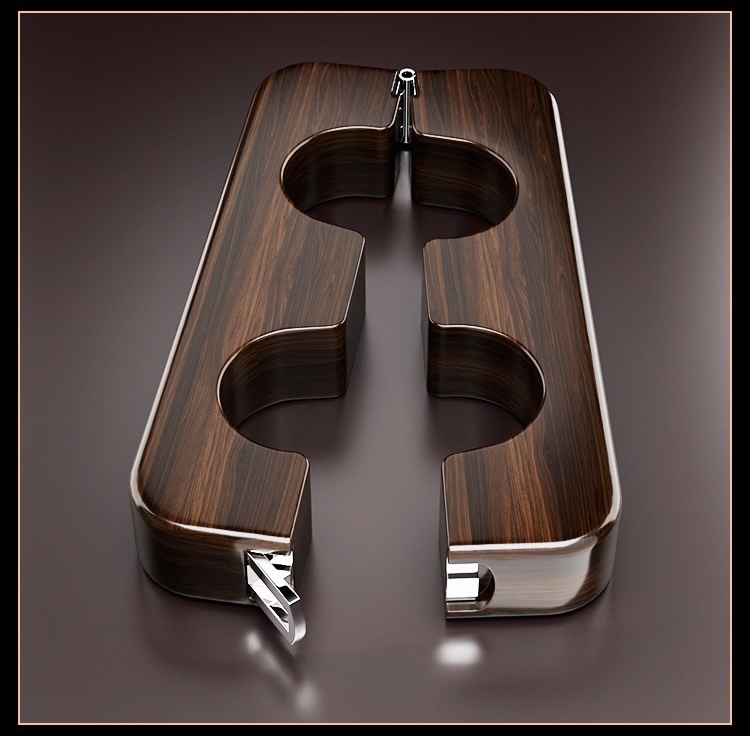 Noir Pine Wooden Restraint Board - Image 2