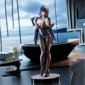 Anime Bishoujo Ishimi Yokoyama Black Dress Scale Figure